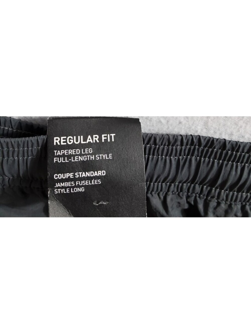 Adidas M TRIO Woven Soccer Training Pants GRAY Men's Size M Track Tapered Leg - Picture 5 of 9